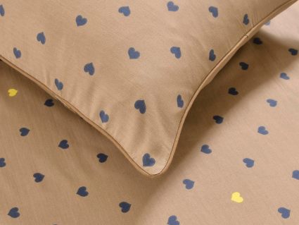 Комплект постельного белья Софи де Марко Лайки (шоколад) Семейный