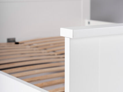 Кровать Гуд Лакк Сага белая 140х200