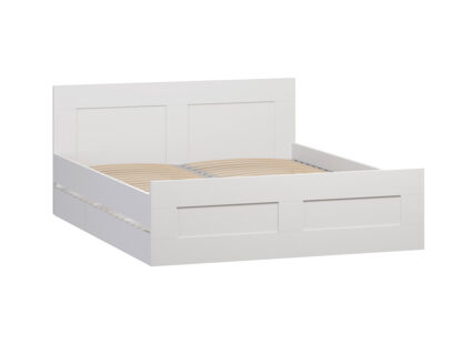 Кровать Гуд Лакк Сириус белая 140х200