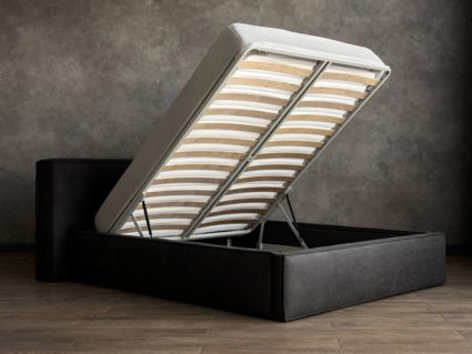Кровать Сонум Europa Рогожка Мокко (с подъемным механизмом)