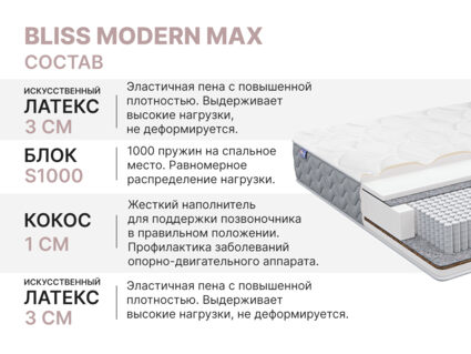 Матрас Димакс Bliss Modern max 70х200