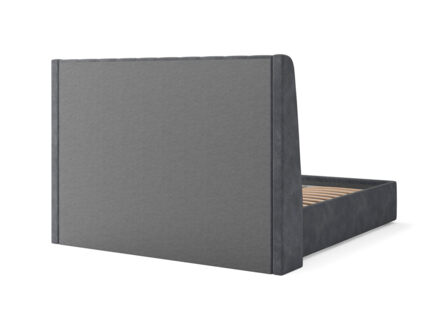 Кровать Сонум Samanta Рогожка Деним