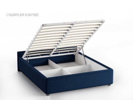 Кровать Nuvola Alba Velutto 26 (с подъемным механизмом) 160х190