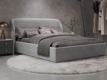 Кровать Сонум Nicole Микровелюр Оливковый (с подъемным механизмом) 200х190