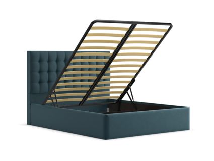 Кровать Lonax Аврора велюр Dolly-17 (с подъемным механизмом)