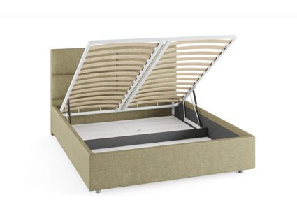 Кровать Сонум Omega Эвита Горчичный (с подъемным механизмом) 160х200