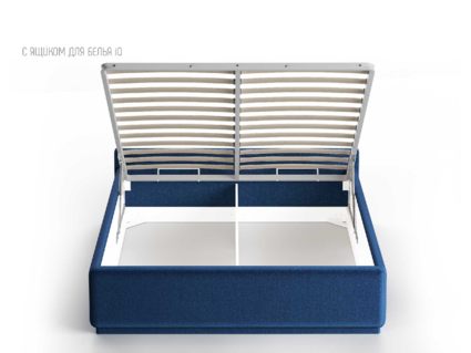 Кровать Nuvola Alba Velutto 26 (с подъемным механизмом) 160х190