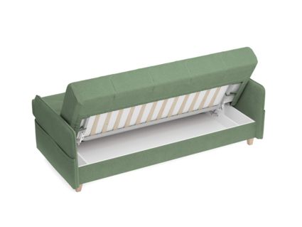 Диван Сонум Forest Рогожка голубой Длина 217 см