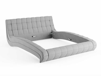 Кровать Сонум Milano Глазго Капучино (с подъемным механизмом) 140х200