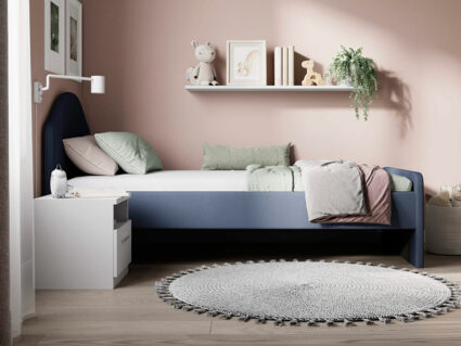 Кровать Сонум Emma Кашемир серый 160х200