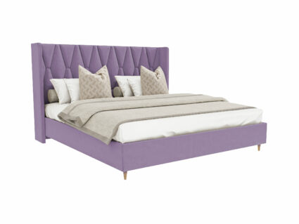 Кровать Beautyson Rebecca велюр Formula 890 сиреневый (с подъемным механизмом) 256