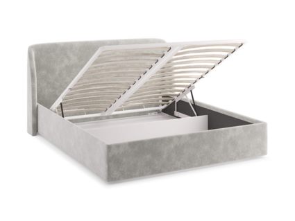 Кровать Сонум Nicole Микровелюр Оливковый (с подъемным механизмом) 200х190