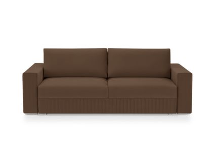 Диван Фиеста Мебель Тусон Лайт велюр Vivaldi 23 коричневый