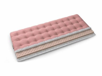 Футон Mr.Mattress Migi (красная клетка) 34
