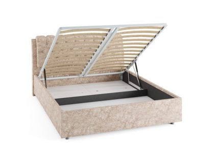 Кровать Сонум Olivia Фултон Серый (с подъемным механизмом) 90х190