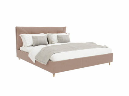 Кровать Beautyson Doris велюр Formula 225 бежевый (с подъемным механизмом) 271
