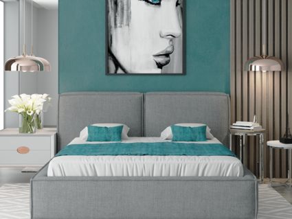 Кровать Nuvola Verde Bravo 28 (с подъемным механизмом) 180х190