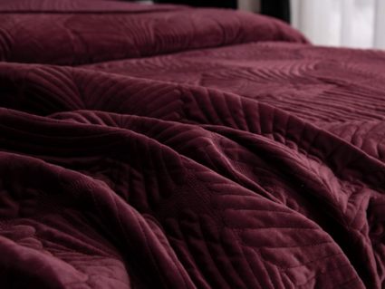 Покрывало Софи де Марко Ноэль (бордо) 240х260