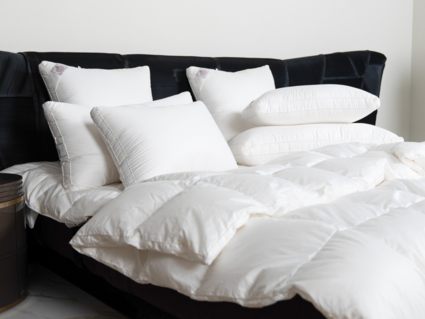 Подушка German Grass King Down Grass трехкамерная 3D с бортиком средняя 50х90