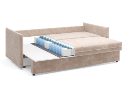 Диван Сонум Remy Тедди мятный Длина 215 см