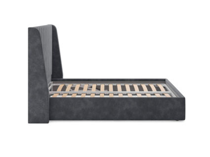 Кровать Сонум Samanta Рогожка Деним