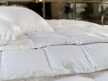 Одеяло German Grass White Familie Down теплое 140х205