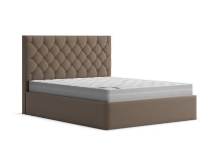 Кровать Lonax Элоиза велюр Dolly-13 (с основанием) 120х200