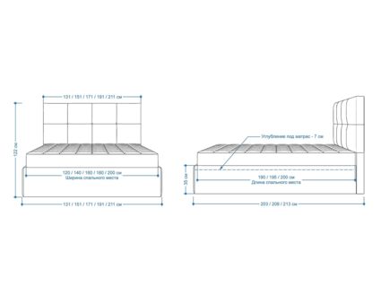Кровать Lonax Алегра велюр Dolly-17 (с подъемным механизмом)