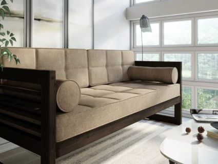 Диван Арско Сега трехместный бежевый