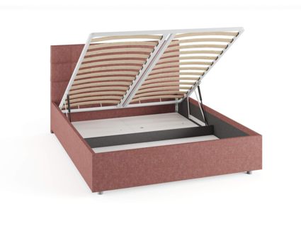 Кровать Сонум Tivoli Кашемир Светло-серый (с подъемным механизмом) 140х200