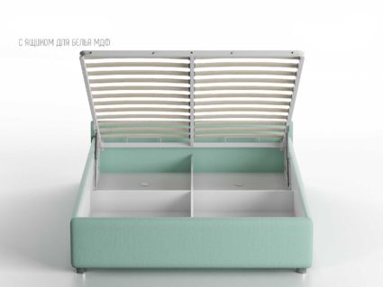 Кровать Nuvola Alba Velutto 14 (с подъемным механизмом) 140х190