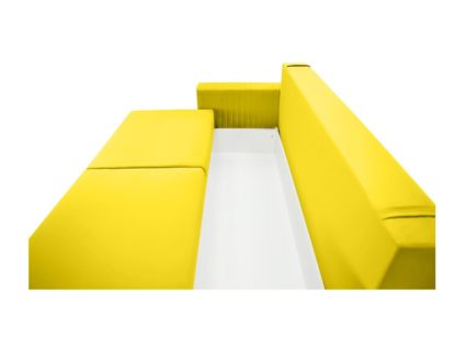 Диван Фиеста Мебель Тусон Лайт велюр Vivaldi 15 жёлтый