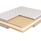 Матрас BeautyRoll Roll Foam Hard 14 Latex Double Lux 200х100