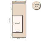 Кровать Mr.Mattress Site Box велюр Toffee 120х190