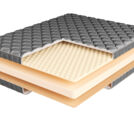 Матрас BeautyRoll Roll Foam Hard 14 Massage Latex Lux 180х180