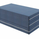 Футон DreamLine Eco (рогожка синяя) 90х190