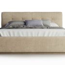 Кровать Nuvola Parma Bravo cream (с подъемным механизмом) 120х190