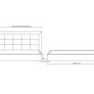 Кровать Димакс Норма + Сапфир 120х190