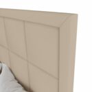 Кровать Димакс Испаньола с подъемным механизмом 90х200 экокожа Nitro Beige уцененная 90х200