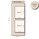 Кровать Mr.Mattress Site Box велюр Toffee 120х190