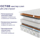Кровать Димакс Джеффер с п/м + матрас Мистер Слип Multi Line Стронг 160х200